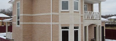 Виды светлого кирпича