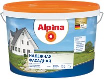 Alpina краска Надежная фасадная белая