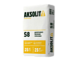 Шпатлевка гипсовая AKSOLIT (Аксолит) S8 базовая белая, 25кг