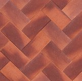 Клинкер тротуарный красный "Манчестер" бордо классик