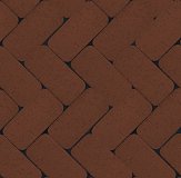 Клинкер тротуарный темно-красный "Эдинбург" классик R