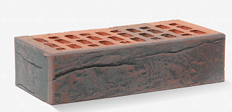 Кирпич «Прованс-руст» с утолщенной стенкой