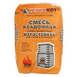 Кладочная печная смесь глино-шамотная ТЕРРАКОТ (20кг)