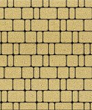 Брусчатка Классико гладкая желтая