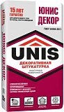 Unis ДЕКОР декоративная штукатурка 25 кг