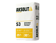 Шпатлевка гипсовая AKSOLIT (Аксолит) S3 финишная белая, 25кг