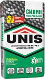 Unis СИЛИН УНИВЕРСАЛЬНЫЙ армированный штукатурка цементная 25 кг