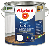 Эмаль акриловая Alpina Aqua Heizkoerper / Аква для радиаторов колерумая
