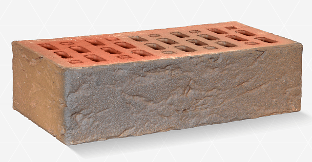 Кирпич «Готик-ретро» с утолщенной стенкой
