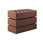 Кирпич лицевой ТЕРРАКОТ (гладкий, бархат, рустик) 1 НФ КЕРМА