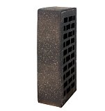 Кирпич лицевой графитовый с посыпкой 1НФ ЛСР 