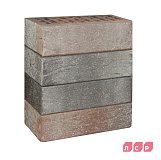 Кирпич лицевой пустотелый красный флэш ультра гладкий с пепельной посыпкой 1NF М-175 ЛСР