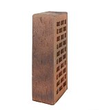 Кирпич керамический лицевой Ореховый флэш Рустик 1НФ ЛСР