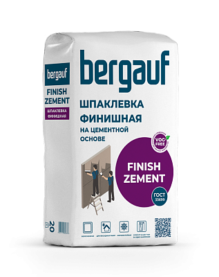 Bergauf FINISH ZEMENT Финишная шпаклевка на цементной основе