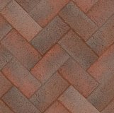 Клинкер тротуарный темно-красный флэш "Женева" серебро классик