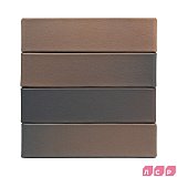 Кирпич ЛСР светло-коричневый флэш гладкий