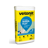 Шпаклевка гипсовая Vetonit Gyproc (Гипрок) SUPERFLOT 20кг