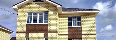 Виды светлого кирпича