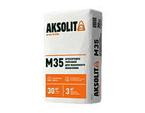 Штукатурка гипсовая машинного нанесения AKSOLIT (Аксолит) М35, 30кг