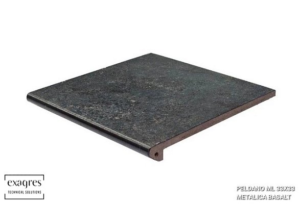 Клинкерные ступени PELDANO ML 33X33 METALICA BASALT EXAGRES