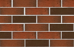 Кирпич ЛСР клинкер фасадный красный флэш "Ноттингем"