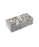 Брусчатка гранит листопад Антрацит 100*200