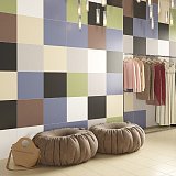 Плитка настенная Unitile Моноколор черный КГ 01 v2 40х40 см