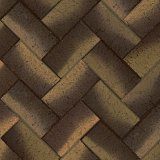 Клинкер тротуарный коричневый "Монако" золото классик