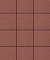 Брусчатка гладкая красная 300*300
