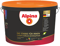 Краска водно-дисперсионная для внутренних работ Alpina die Starke fuer Innen / Суперстойкая интерьерная База 1