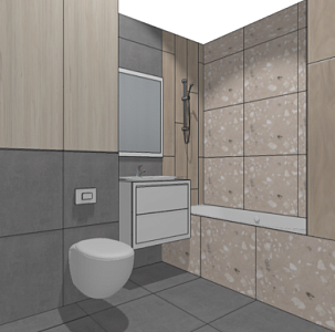 Дизайн-проект ванной комнаты в Казани — Бесплатно в Снабград!