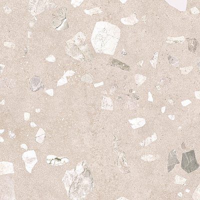 Керамогранит Terrazzo sugar beige PG 01 60x60 см