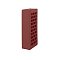 Кирпич лицевой пустотелый винный гладкий 1NF М-175 ЛСР