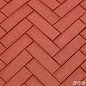 Клинкер тротуарный красный "Лондон" лонг