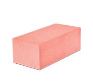 Кирпич силикатный утолщенный красный