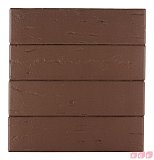 Кирпич ЛСР темно-коричневый рустик