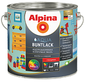 Эмаль алкидная Alpina Buntlack SM / Бунтлак шелковисто-матовая База 1