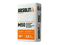 Штукатурка гипсовая машинного нанесения AKSOLIT (Аксолит) М50, 30кг