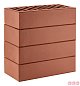Кирпич ЛСР Темно-красный