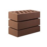 Кирпич лицевой ТЕРРАКОТ (гладкий, бархат, рустик) 1 НФ КЕРМА