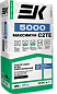 Клей для плитки и керамогранита ЕК 5000 MAXIMUM С2ТЕ формата 160х160 см - 25 кг