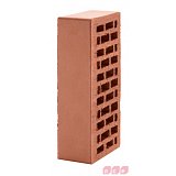 Кирпич ЛСР Темно-красный