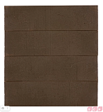 Кирпич ЛСР клинкер фасадный темно-красный с черным песком "Лиссабон" винтаж