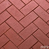 Клинкер тротуарный темно-красный "Эдинбург" классик