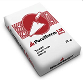 Теплая сухая кладочная смесь POROTHERM LM Optima