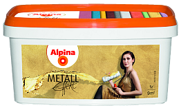 Декоративное покрытие Alpina Effekt Metall Gold / Метал Голд