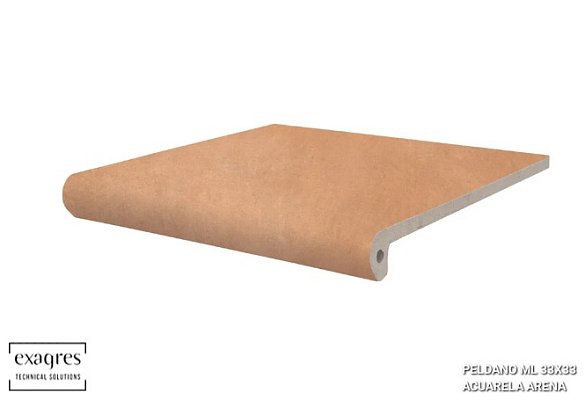 Клинкерные ступени PELDANO ML 33X33 ACUARELA ARENA EXAGRES