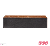 Кирпич ЛСР клинкер фасадный графитовый "Гётеборг"