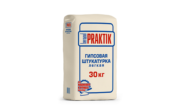 Штукатурка Bergauf Praktik Первая гипсовая 30кг