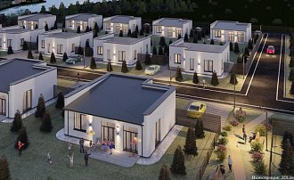 В Татарстане построили первый в России поселок с 3D-печатными домами